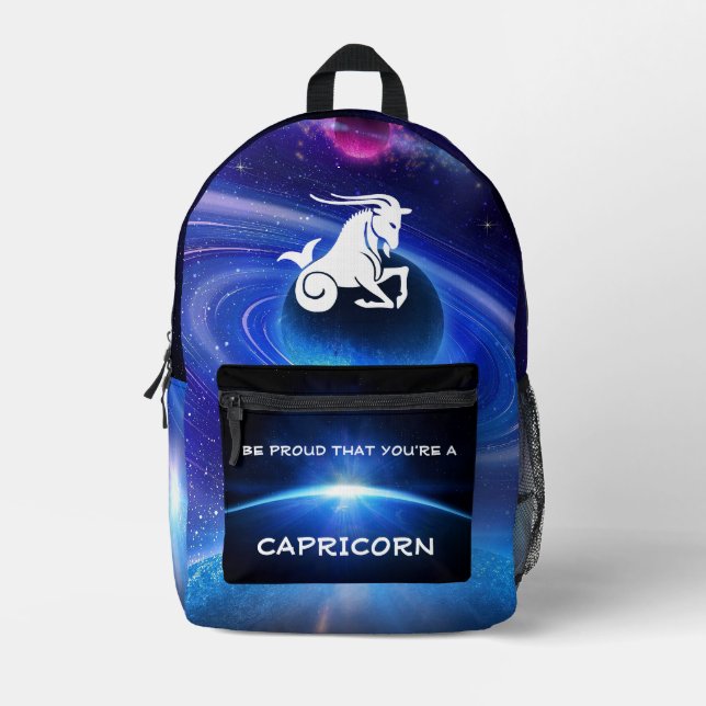 Imprimé sac à dos Capricorn (Recto)