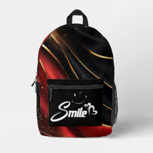 Imprimé sac à dos cool garçon moderne à l'école mignon