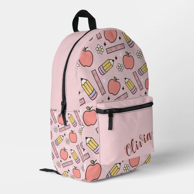 Imprimé Sac à dos de charme de classe (Coin arrière gauche)