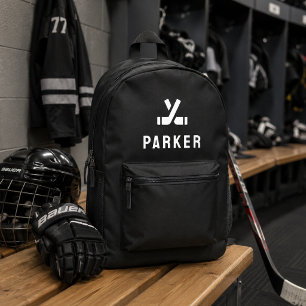 Imprimé Sac à dos de hockey sur glace Sac à dos personna