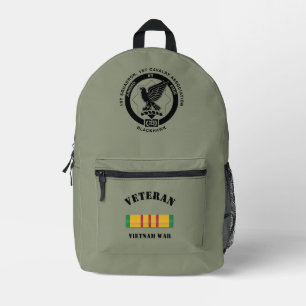 Imprimé Sac à dos de la cavalerie verte du Vietnam OD