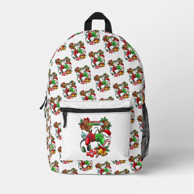 Imprimé Sac à dos de Noël (Recto)