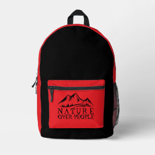 Imprimé Sac à dos de randonnée style montagne moderne