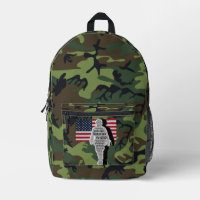 Sac à dos de soldat américain