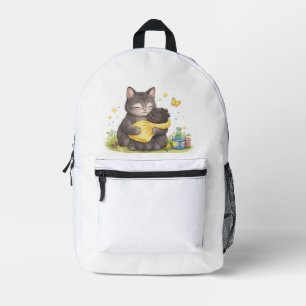 Imprimé Sac à dos d'école de chat mignon