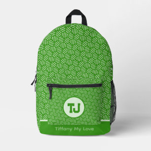 Imprimé Sac à dos d'école de vacances d'été mignon