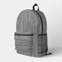 Sac à dos en tissu gris Faux