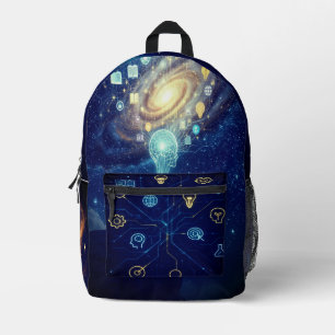 Imprimé Sac à dos Explorateur Galactique - Transportez vos