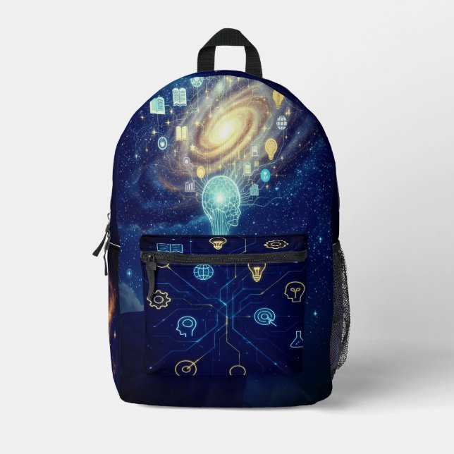Imprimé Sac à dos Explorateur Galactique - Transportez vos (Recto)