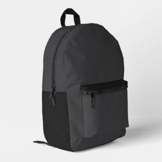 Imprimé Sac à dos gris multicolore