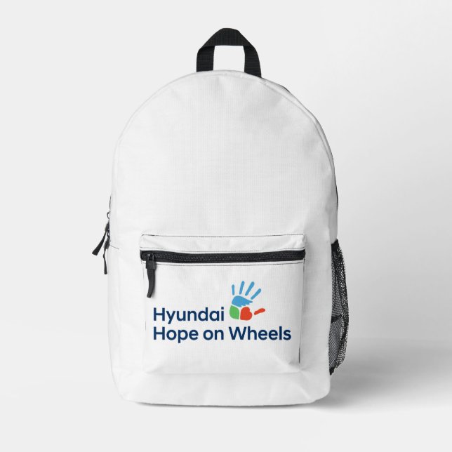 Imprimé Sac à dos Hyundai Hope on Wheels (Recto)