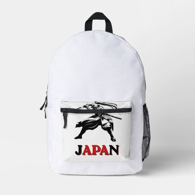 Imprimé Sac à dos Japan Samurai : Warrior Spirit (Recto)