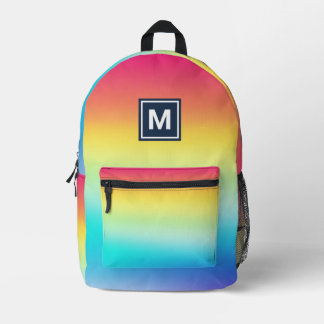 Imprimé Sac à dos Monogram Rainbow