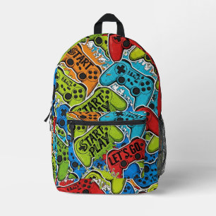 Imprimé Sac à dos motif gamer