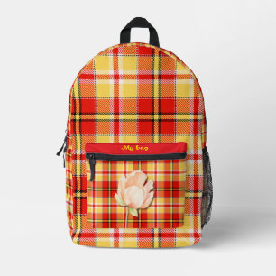 Imprimé Sac à dos Motif rouge
