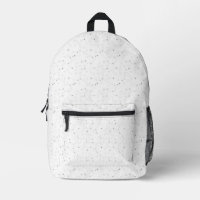 Sac à dos moucheté minimaliste Luxe discret