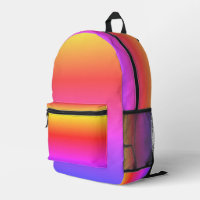 Sac à dos multicolore 'Coucher de soleil'