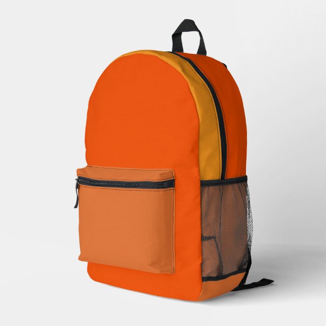 Imprimé Sac à dos Orange Pumpkin Spice  (Coin arrière droit)
