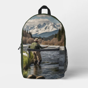 Imprimé Sac à dos Pêche