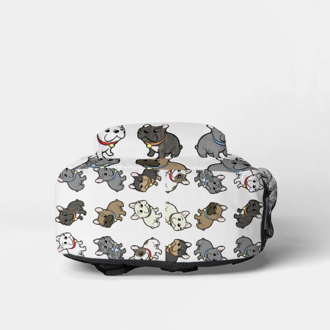 Imprimé sac à dos personnalisé frenchie (Fond)