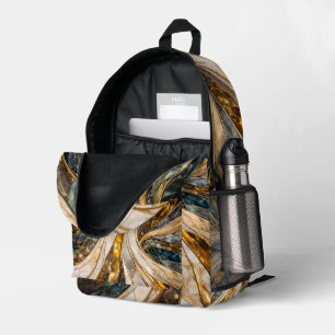 Imprimé Sac à dos pour enfants avec tourbillon de tons ter