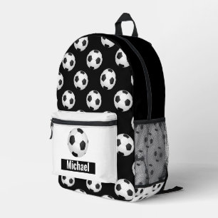 Imprimé Sac à dos pour garçons footballeurs avec nom perso