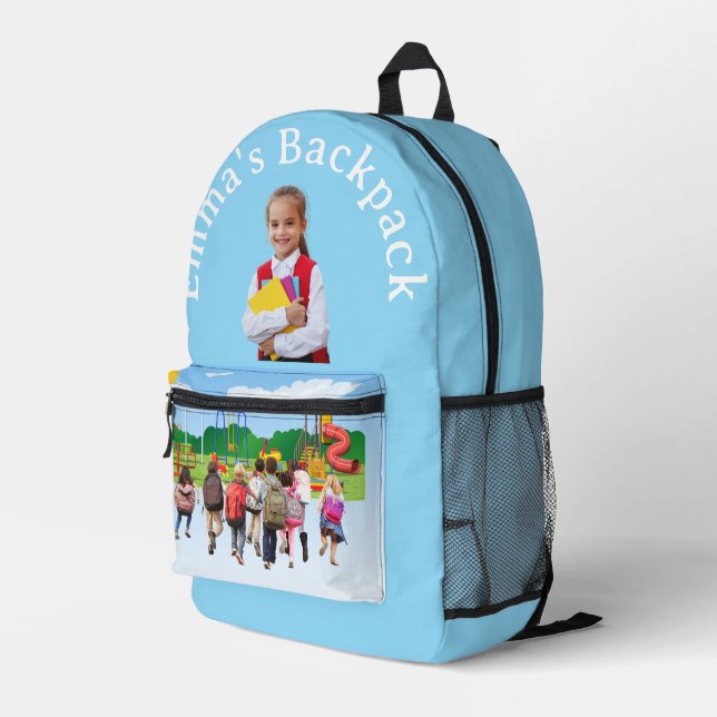 Imprimé Sac à dos retour à l'école (Coin arrière droit)
