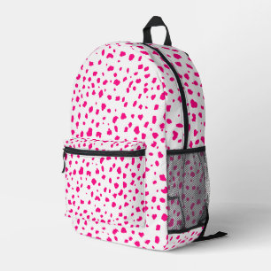Imprimé Sac à dos rose Preppy