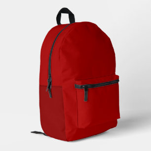 Imprimé Sac à dos rouge plus foncé 