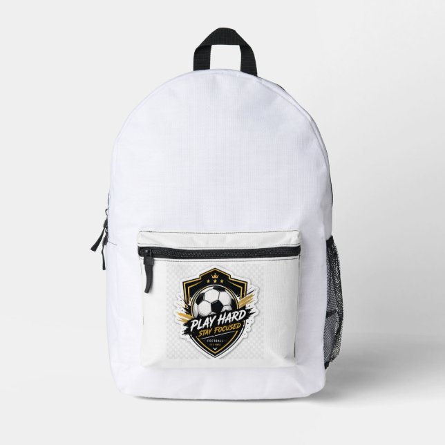 Imprimé Sac à dos scolaire de style sportif (Recto)