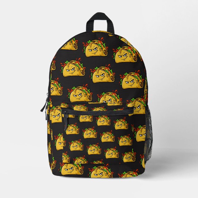 Imprimé Sac à dos Taco (Recto)