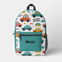 Sac à dos Toy Cars pour enfants, sac à dos Michael