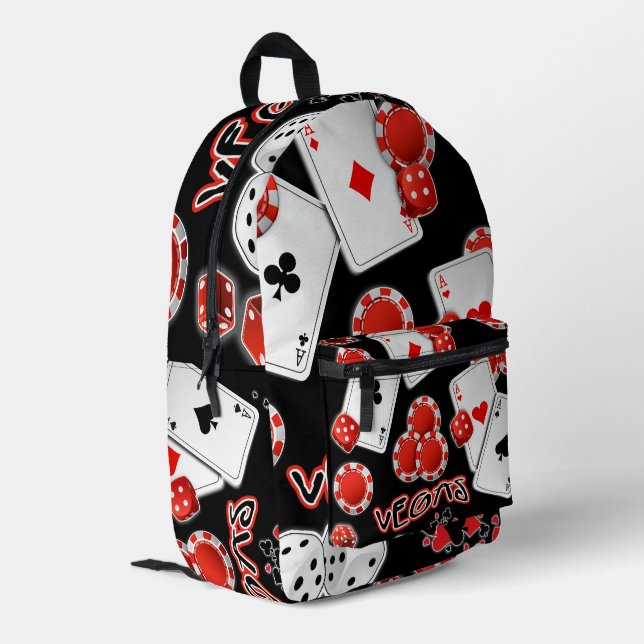 Imprimé Sac à dos Vegas Baby ! (Coin arrière gauche)