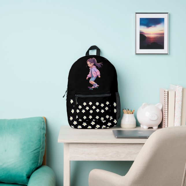 Imprimé Skate Flow – Sac à dos roulant avec style (Insitu)