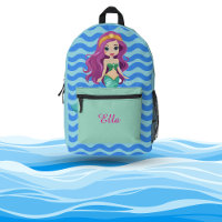 Sous la mer : sac à dos pour filles inspirées par 