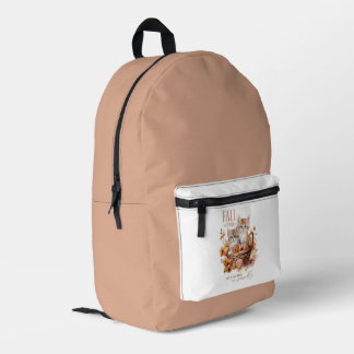 Imprimé Tombez Amoureux - Sac À Dos D'automne