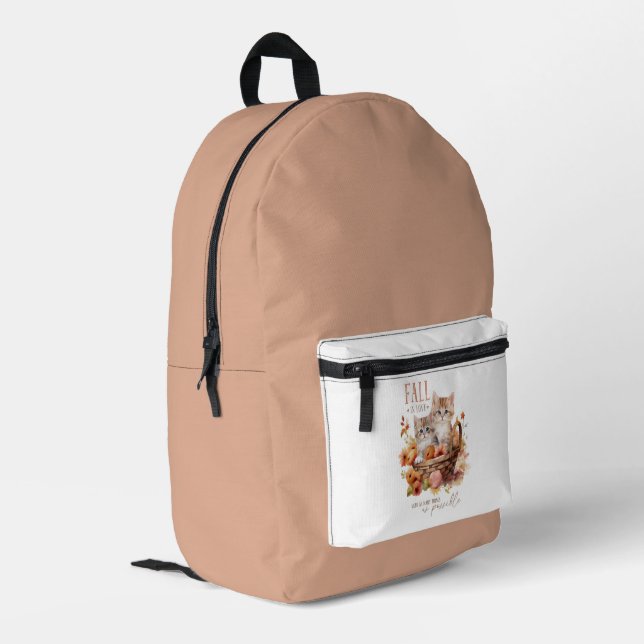 Imprimé Tombez Amoureux - Sac À Dos D'automne (Coin arrière gauche)