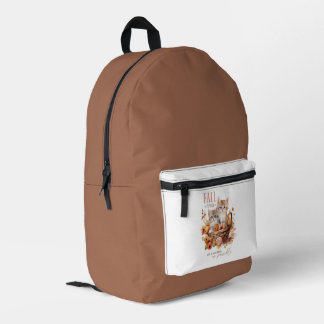 Imprimé Tombez Amoureux - Sac À Dos D'automne