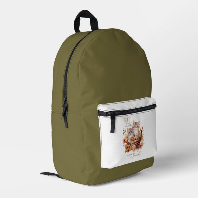 Imprimé Tombez Amoureux - Sac À Dos D'automne (Coin arrière gauche)