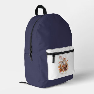 Imprimé Tombez Amoureux - Sac À Dos D'automne