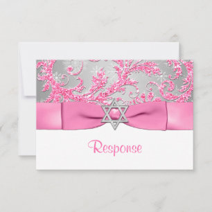 IMPRIMÉ - Winter Wonderland Bat mitzvah RSVP 2