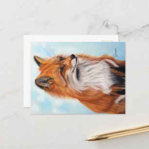 Imprimer carte postale Fox