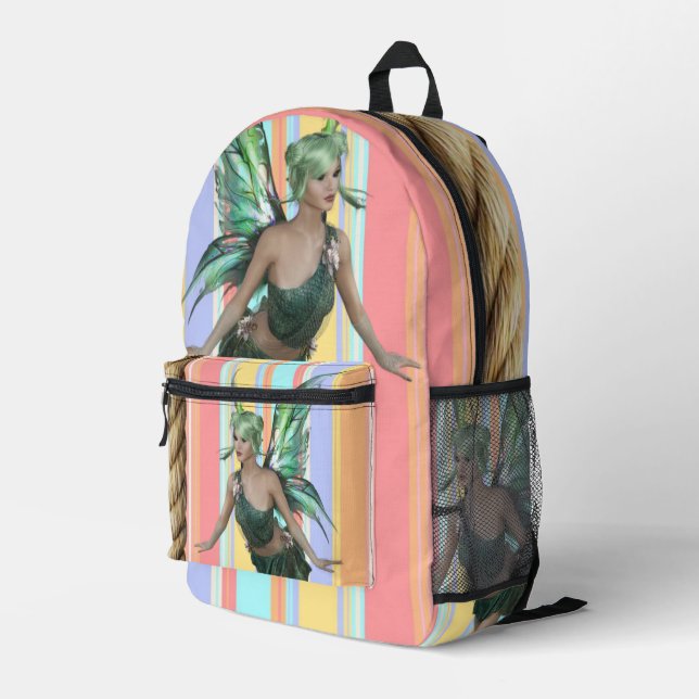 Imprimer Couper Le Sac À Coudre Fée Florale (Coin arrière droit)