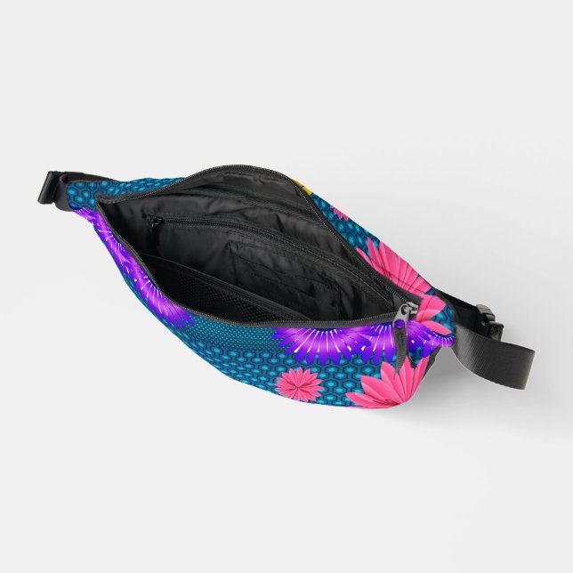 Imprimer Couper le sac à coudre Floral (Ouvrir)