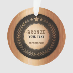 IMPRIMER do-it-yourself MÉDAILLE Champion de bronz