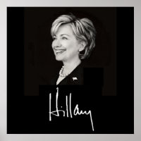 Imprimer Hillary Clinton POSTER
