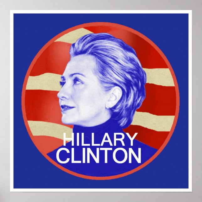 Imprimer Hillary Clinton POSTER (Devant)