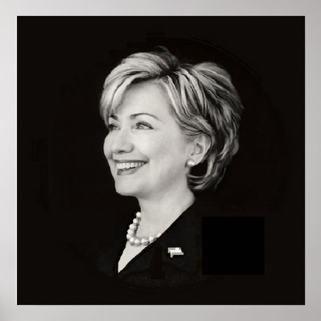 Imprimer Hillary Clinton POSTER (Devant)