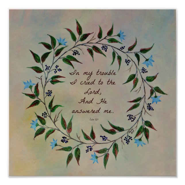 Imprimer la photo Vine Wreath (Devant)