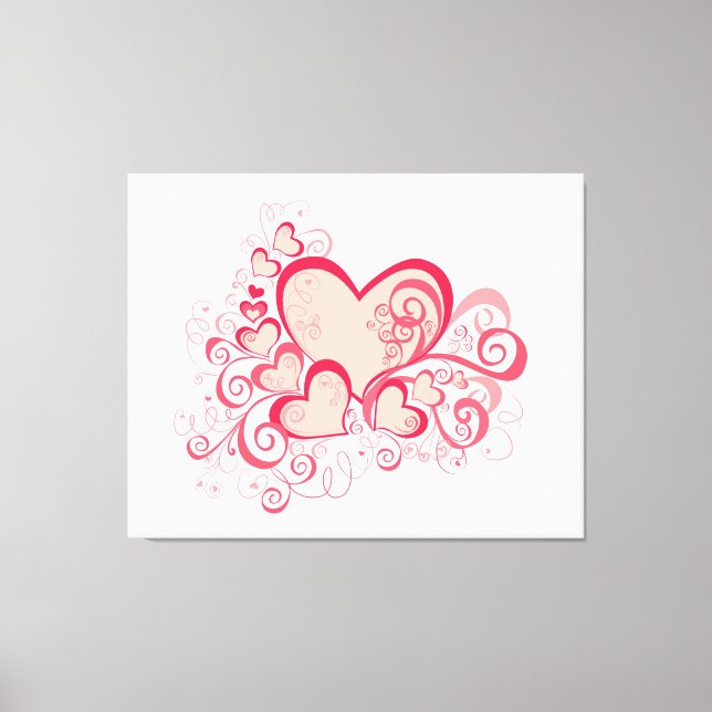 Imprimer la toile de la Saint-Valentin (Recto)